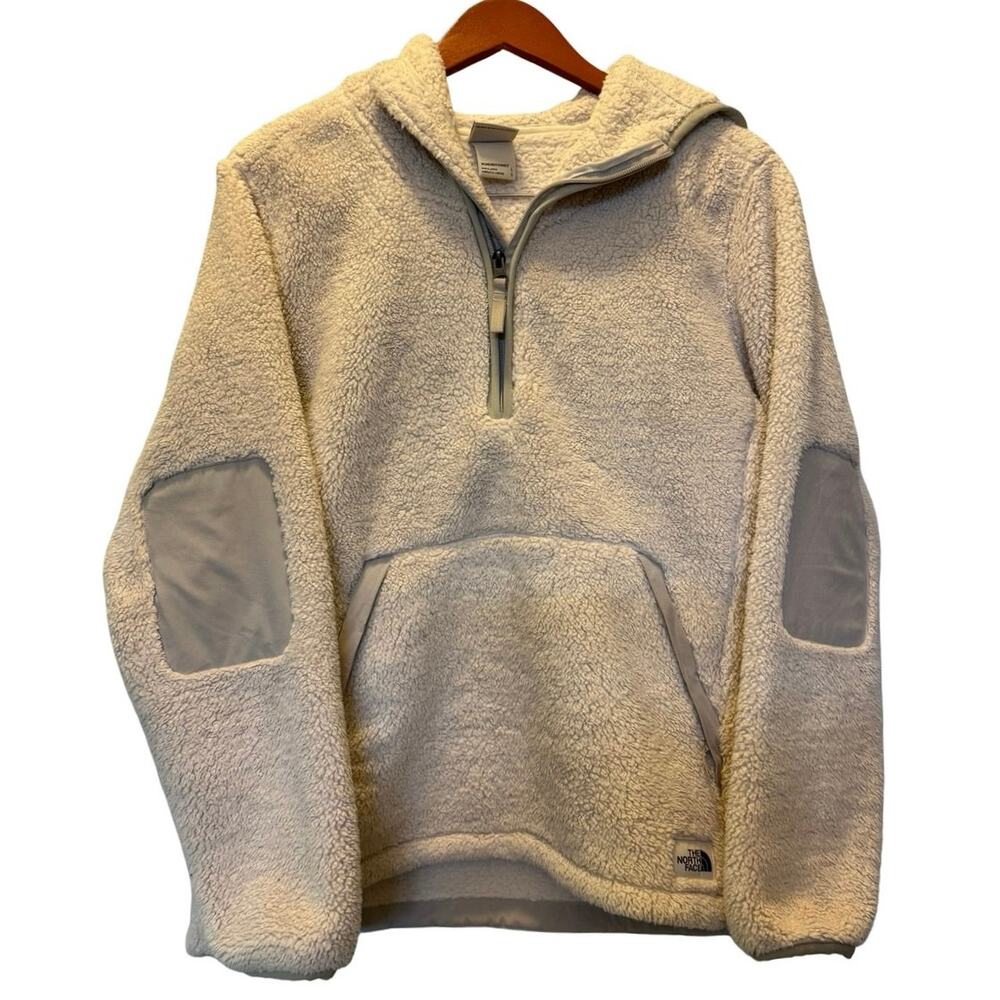 The North Face Cream Fleece Sweater - Picture 1 of 6